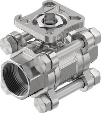 Festo 8089041 Ball valve VZBE-3/4-WA-63-T-2-F0304-V15V15