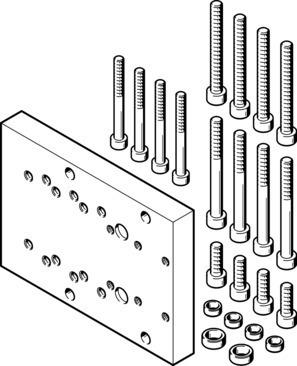 Festo 562154 Adapter kit DHAA-D-L-40-G7-25