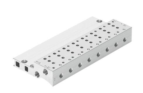 Festo 197449 Manifold MHA2-PR6-3-M5