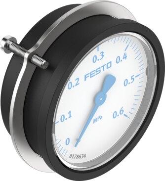 Festo 8178634 Flanged pressure gauge PAGN-P-63-0.6M-G14-1-CPA