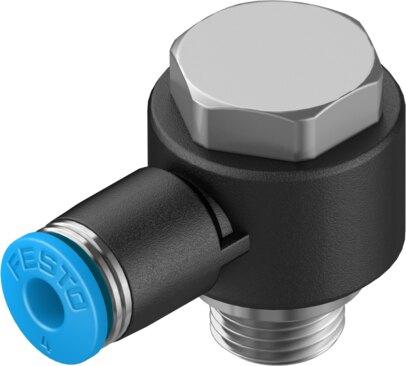 Festo 186137 Push-in L-fitting QSLV-G1/8-4