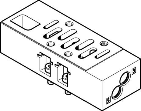 Festo 555788 Throttle plate VABF-S1-2-F1B1-C