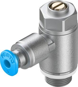 Festo 193142 One-way flow control valve GRLA-1/8-QS-3-D