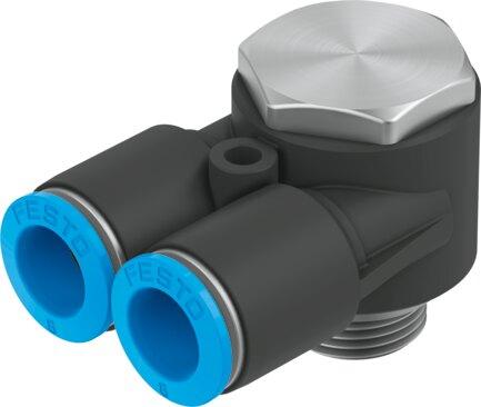 Festo 186211 Push-in Y-fitting QSYLV-G3/8-10