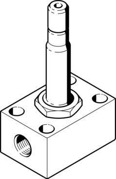 Festo 2199 Air solenoid valve MCH-3-1/8