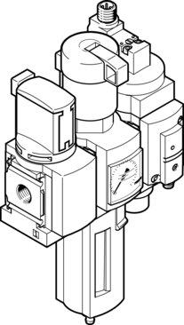Festo 8042670 Air preparation combination unit MSB6-1/2:C3:J120:D14-WP