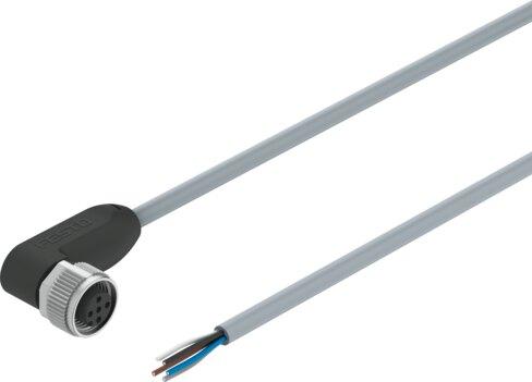 Festo 8078251 Connecting cable NEBA-M12W5-U-2.5-N-LE5