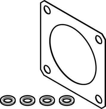 Festo 2481477 Seal-SET EADS-F-55A