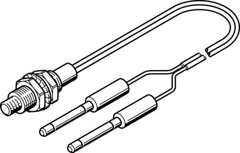 Festo 552807 Fiber-optic cable SOOC-DS-P-M4-1-R15