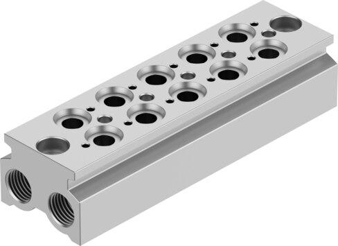 Festo 550622 Manifold block CPE18-3/2-PRS-3/8-5-NPT