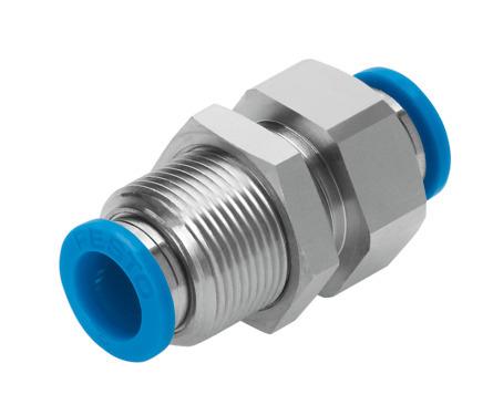 Festo 193950 Push-in bulkhead connector QSS-4-F