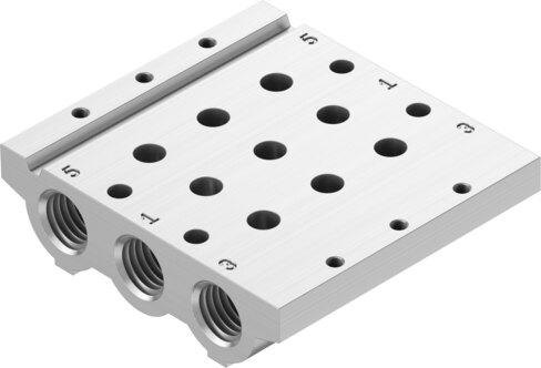 Festo 566619 Manifold rail VABM-L1-14S-G14-3