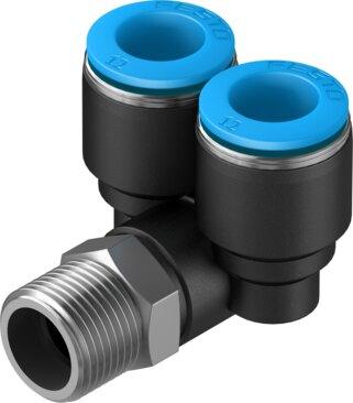 Festo 153180 Push-in Y-fitting QSYL-3/8-12