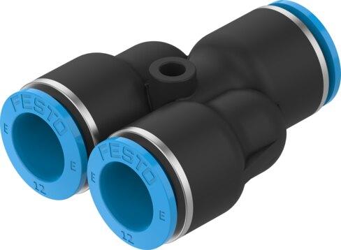 Festo 8113168 Push-in Y-connector NPQE-Y-Q12-E-P10