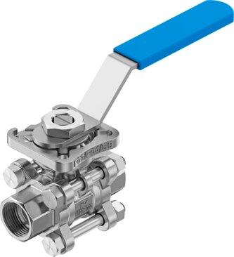 Festo 8089056 Ball valve VZBE-3/8-WA-63-T-2-F0304-M-V15V15