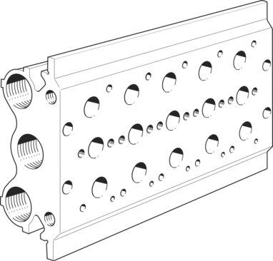 Festo 30545 Manifold block PRS-1/8-5-BB