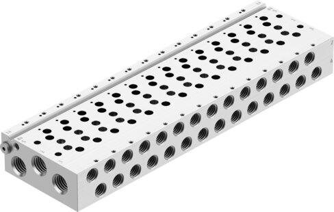 Festo 566652 Manifold rail VABM-L1-14W-G14-14