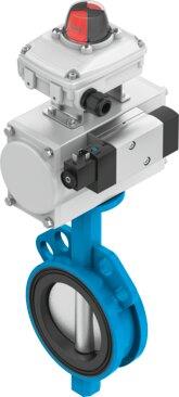 Festo 8073655 Actuated butterfly valve KVZA-