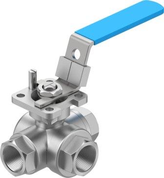 Festo 8096953 Ball valve VZBE-1/2-T-63-F-3T-F04-M-V15V15