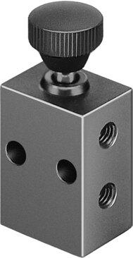 Festo 3660 Pushbutton valve K-3-M5