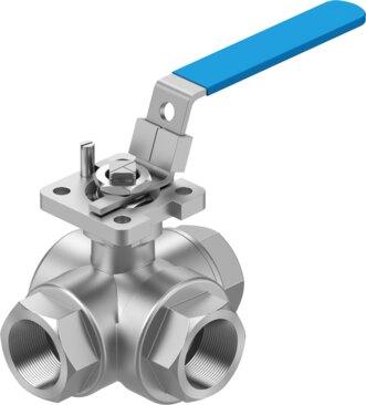Festo 8096955 Ball valve VZBE-1-T-63-F-3T-F05-M-V15V15