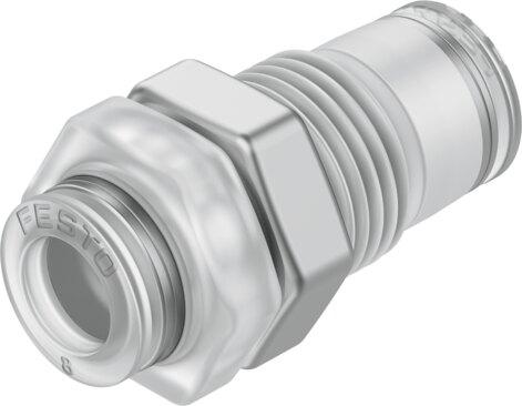 Festo 133102 Push-in bulkhead connector NPQP-H-Q8-E-FD