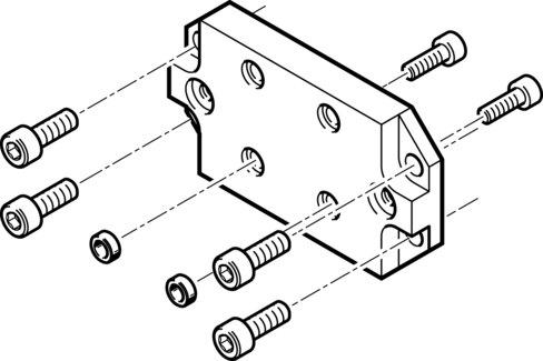 Festo 178450 Adapter kit HAPS-4