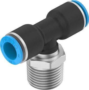 Festo 8113064 Push-in T-fitting NPQE-T-R12-Q10-P5