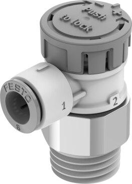 Festo 8157634 One-way flow control valve VFOE-LE-T-R38-Q8-F1A