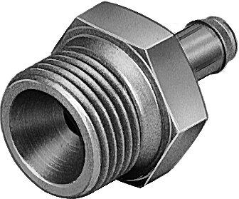 Festo 19521 Barb fitting CN-M5-PK-2