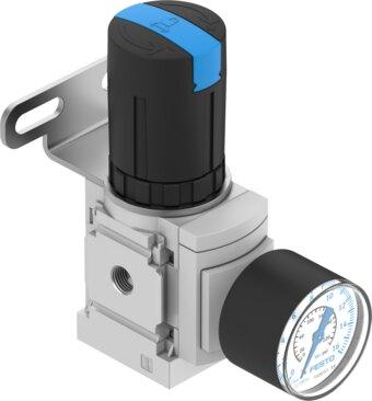 Festo 8229687 Pressure regulator MS4-LR-1/8-D7-PAGN-AS-WR