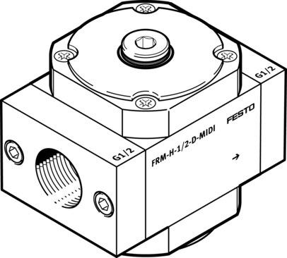 Festo 186526 Branching module FRM-H-1/2-D-MAXI