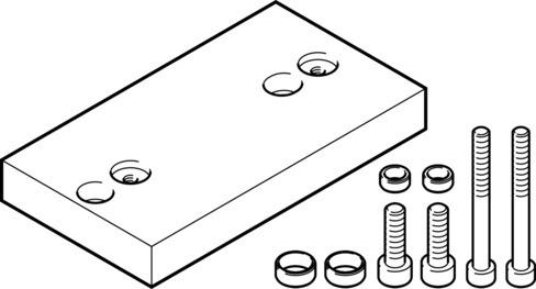 Festo 1794755 Adapter kit DHAA-D-H2-32-Q11-25