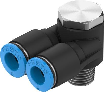 Festo 153192 Push-in Y-fitting QSYLV-1/8-6