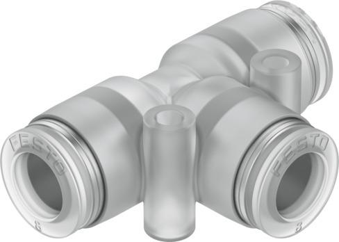 Festo 133112 Push-in T-connector NPQP-T-Q8-E-FD-P10