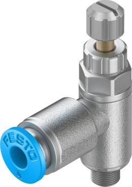 Festo 197577 One-way flow control valve GRLA-M5-QS-4-RS-D