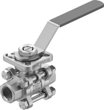 Festo 8096664 Ball valve VZBE-3/8-T-63-T-2-F0304-M-V15V15
