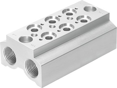 Festo 550551 Manifold block CPE10-3/2-PRS-1/4-3