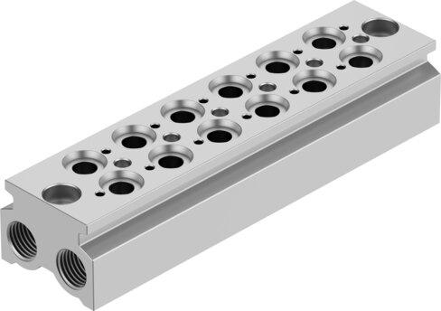 Festo 550623 Manifold block CPE18-3/2-PRS-3/8-6-NPT