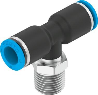Festo 8113058 Push-in T-fitting NPQE-T-R14-Q8-P10