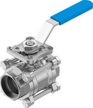 Festo 8089061 Ball valve VZBE-11/2-WA-63-T-2-F0507-M-V15V15