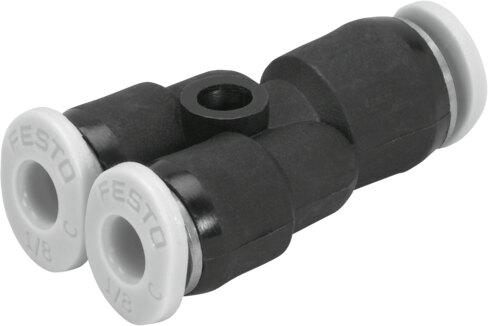 Festo 573074 Push-in Y-connector QBMY-1/4T-5/32-U
