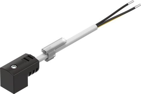 Festo 151688 Plug socket with cable KMEB-1-24-2.5-LED