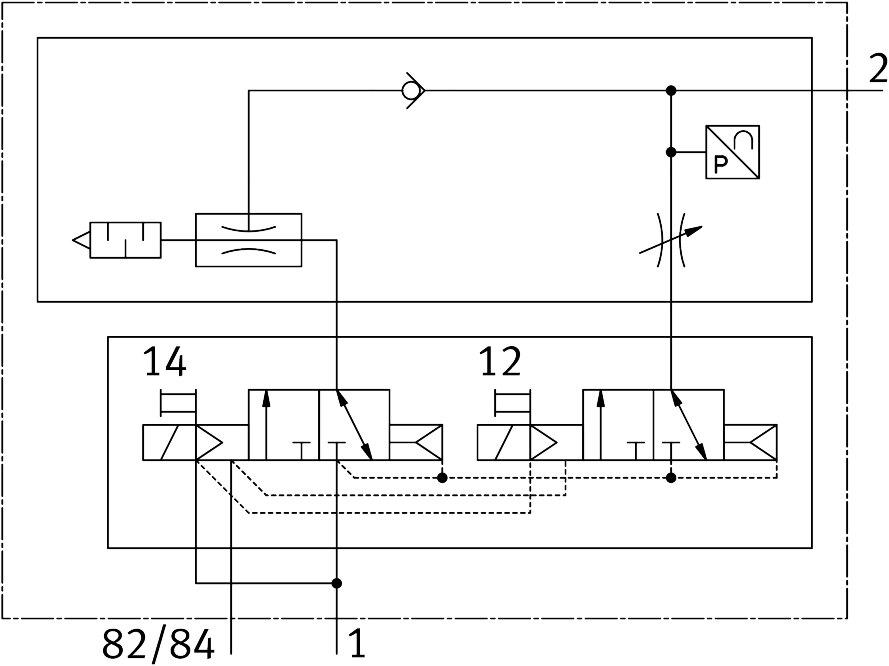 Festo 8233480 Manifold sub-base for vacuum VABX-A-S-VE-BH-VB010L