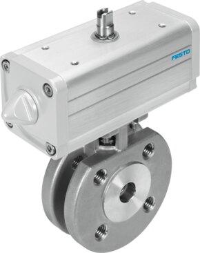 Festo 1913371 Ball valve actuator unit VZBC-50-FF-40-22-F0507-V4V4T-PP106-R-90-C