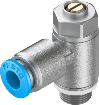 Festo 193158 One-way flow control valve GRLZ-1/8-QS-6-D