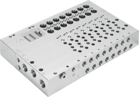 Festo 573435 Manifold rail VABM-L1-10HW-G18-5-GR