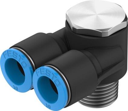 Festo 153194 Push-in Y-fitting QSYLV-3/8-10