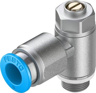 Festo 193145 One-way flow control valve GRLA-1/8-QS-8-D
