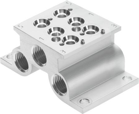 Festo 543830 Manifold block CPE14-PRS-3/8-2